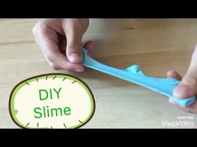 DIY Slime with baking soda