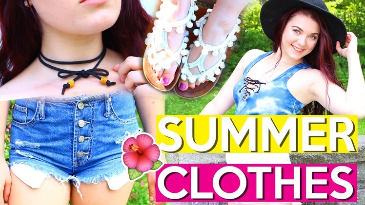 DIY Summer Clothes! ☀️