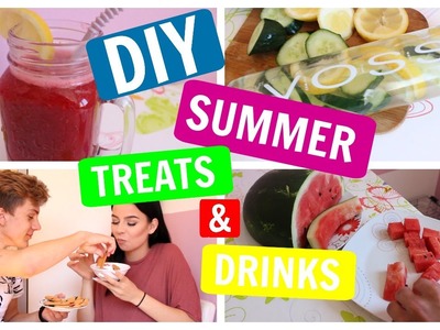 DIY Summer Treats & Drinks | thelazyWAVE