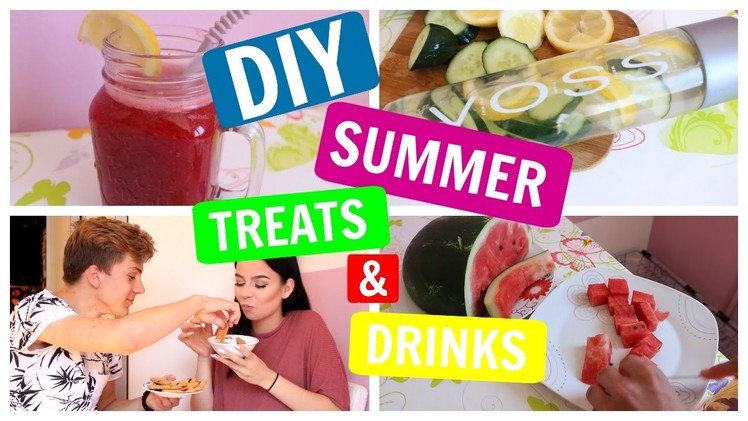 DIY Summer Treats & Drinks | thelazyWAVE