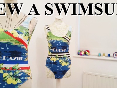 DIY Swimsuit sewing tutorial