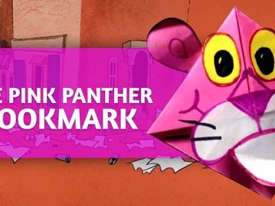 DIY [Time-lapse] Pink Panther Corner Bookmark Tutorial