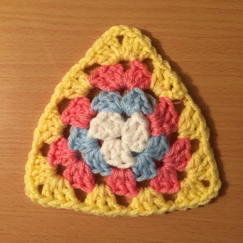 How To Crochet A Granny Triangle Tutorial, My Crafts and How To Crochet A Granny Triangle Tutorial, My Crafts and