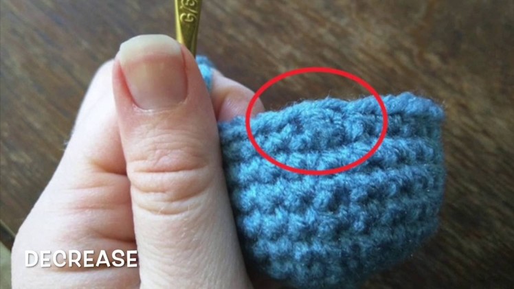 How to Crochet Amigurumi : Decrease Stitch