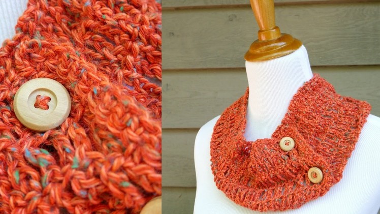 How To Crochet The Tiger Lily Summer Cowl, Episode 315