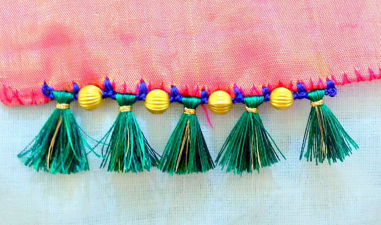 How to do Saree Tassels | Krosha. Crochet | Tutorial 3