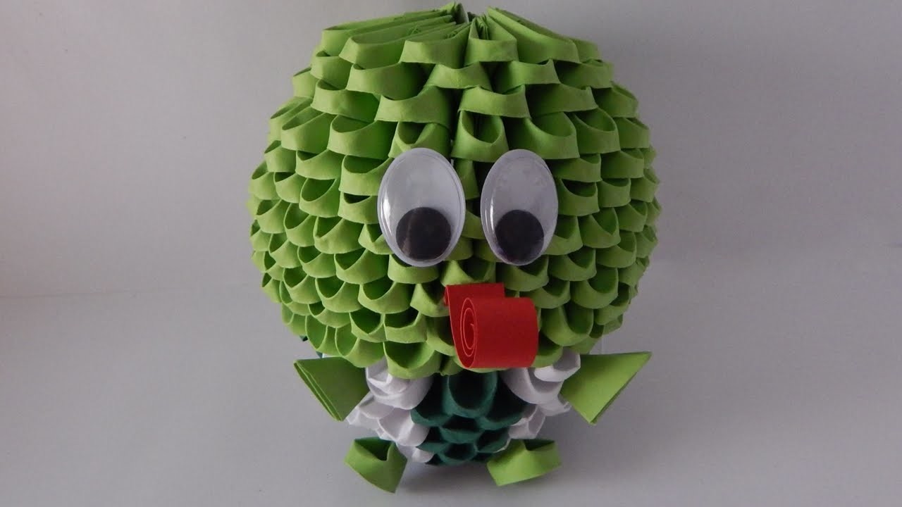 how-to-make-a-3d-origami-frog-animal-diy-tutorial-free-pattern