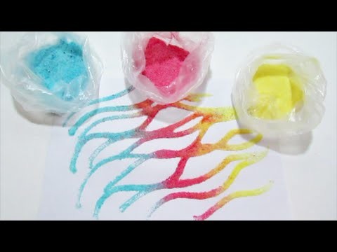 How to make Coloured Sand DIY Kids Creative Play Easy and Fun