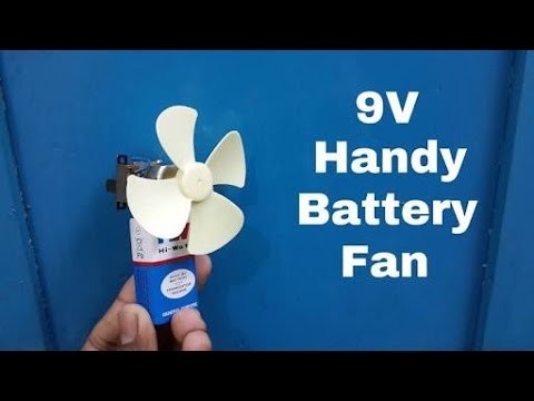 How To Make Mini Fan | DIY