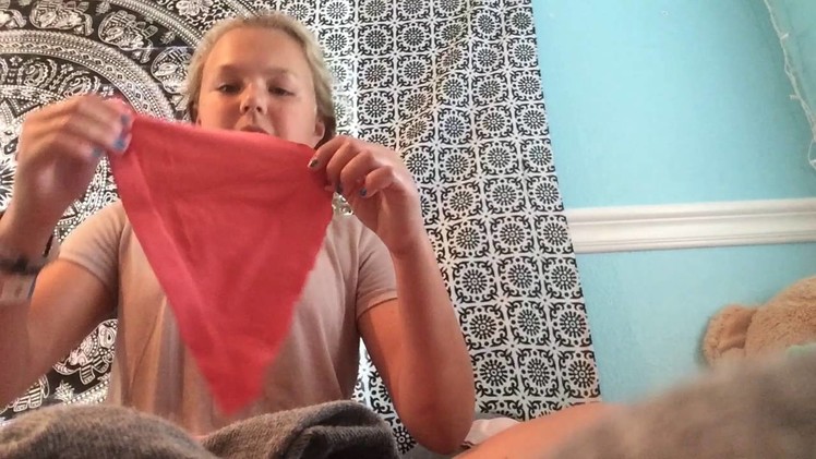 How To Make Underwear Out Of Tank Tops -Dylan Elizabeth.diy