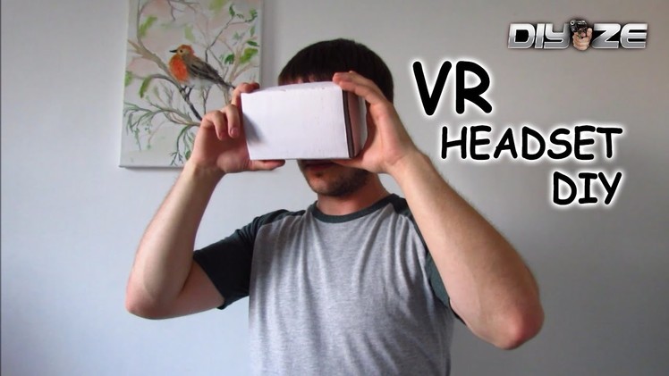 How to make VR headset at home | using household items