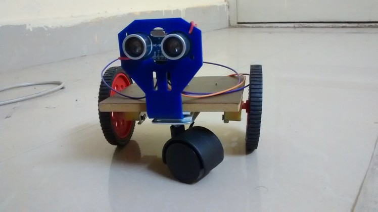 MiniBot : DIY Simple Arduino Uno based Homemade Autonomous Robot