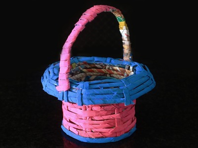 Paper Roll Basket in Home Decors by SrujanaTV