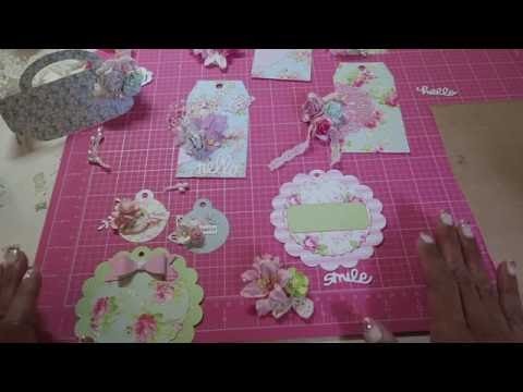 Pretty Packaging Series~ Part 4~ DIY Shabby Gift Tags w. Tips And Tricks :)