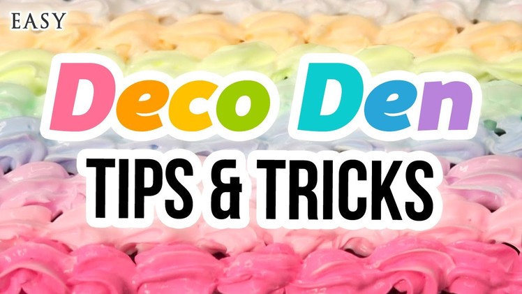 The Ultimate Guide to Deco Den!! Includes DIY Phone Case, Macaron Box and How To Clean Piping Tips