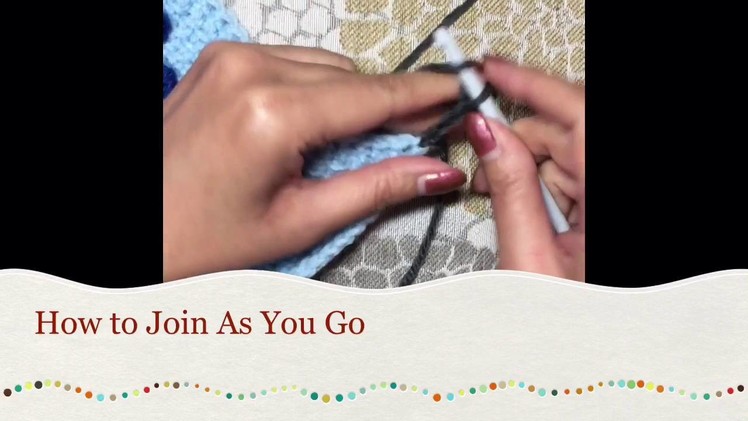 Tunisian Crochet: How to Join As You Go