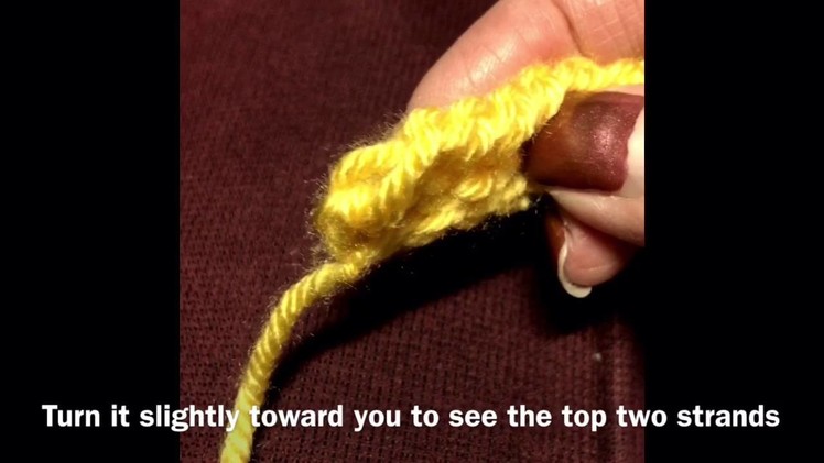 Tunisian Crochet: How to work the last stitch in a row