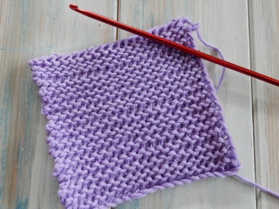 Tunisian Purl Stitch - How to Crochet