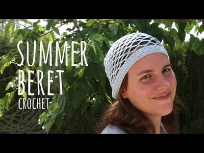 Tutorial Crochet Summer Beret