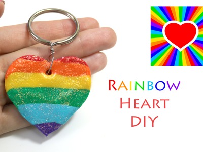 Tutorial: Kawaii DIY Rainbow Heart - Fimo Polymer Cla