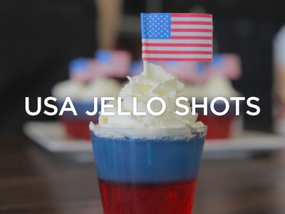 USA Jello Shots | DIY by Wine Awesomeness