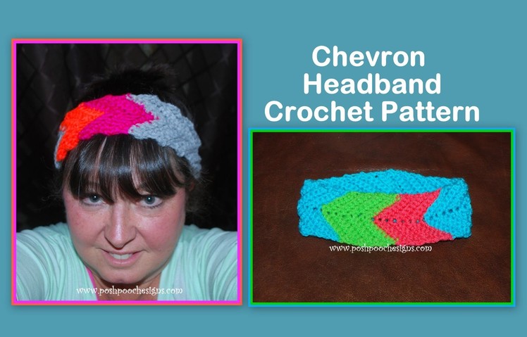 Chevron Headband Crochet Pattern