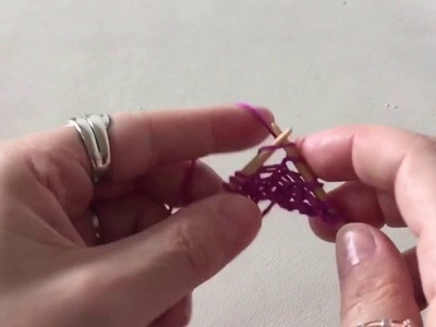 Come realizzare una maglia allungata - How to make an extended stitch