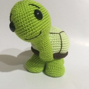 Crochet Pattern  Cute Turtle Amigurumi Pdf