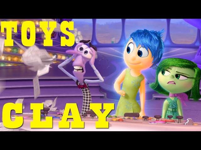 Fear Inside Out Character Disney Pixar Film How To Make Play Doh Family Toys Surprise Air Dry Clay