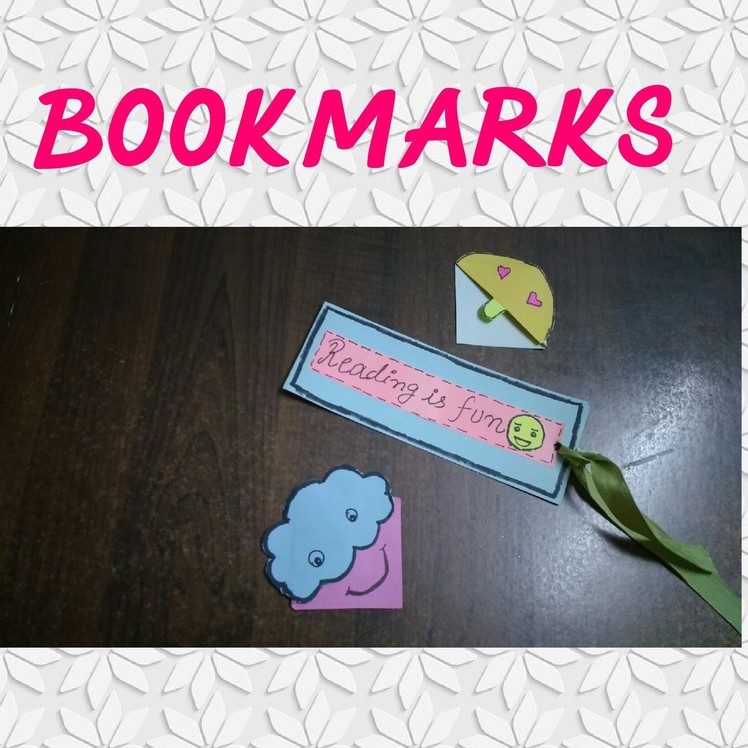 (HINDI) DIY: How to make easy and simple Bookmarks