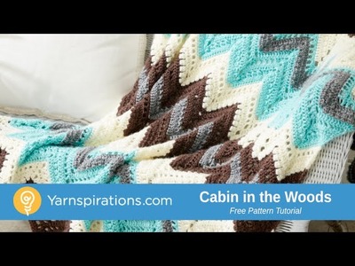 How to Crochet a Blanket: Cabin in the Woods