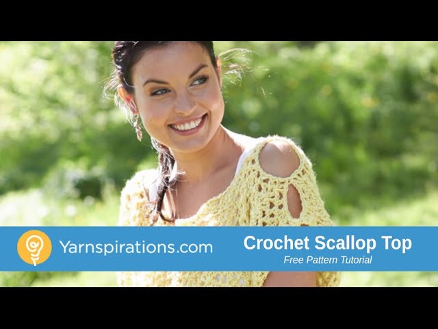 How To Crochet A Scalloped Top