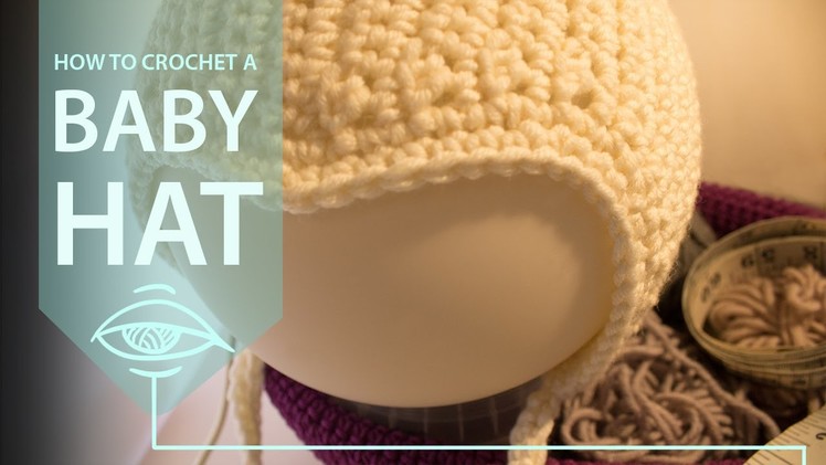 How to crochet a scandinavian baby hat | second method