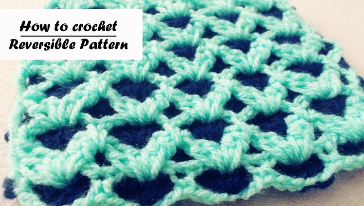 How to crochet Reversible Stitch