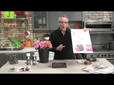 How to make a centerpiece with rose and chocolate