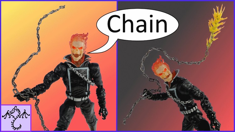 How to Make a Chain Weapon for Marvel Legends Ghost Rider