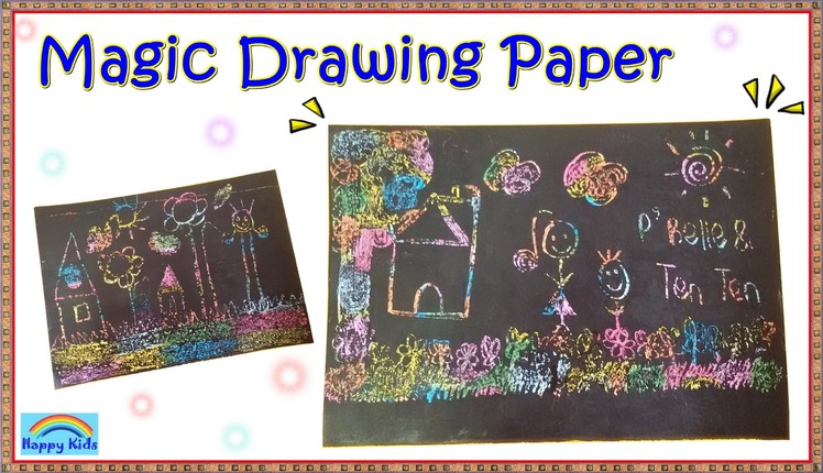 How to make a Magic Drawing Paper