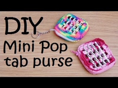 How To Make A Mini Pop Tab Purse