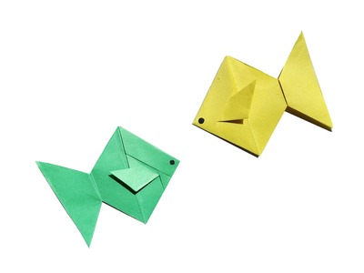 How to make a paper Fish? (for beginner)