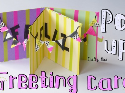 How to make a pop up greeting card | Card making ideas: Birthday, Father's Day