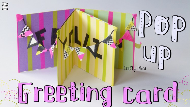 How to make a pop up greeting card | Card making ideas: Birthday, Father's Day