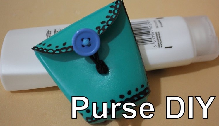 How to make a purse with a plastic bottle