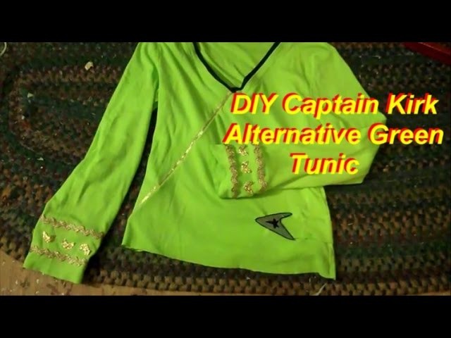 How to Make Captain Kirk's Casual Green Tunic