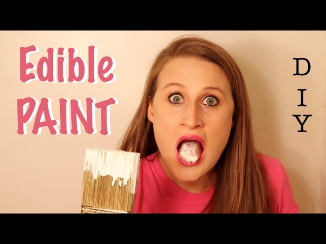 How To Make Edible Paint