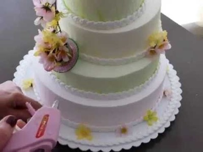 How to make fake cake for a bridal shower