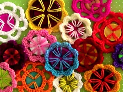 How To Make Flower in Crochet Tutorial | How To Crochet a Simple Flower