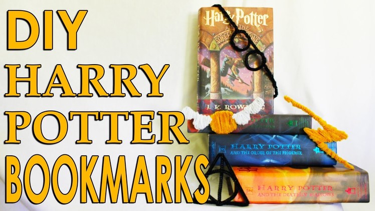 How To Make Harry Potter Bookmarks!