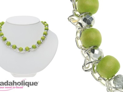 How to make the Limeade Spritz Necklace