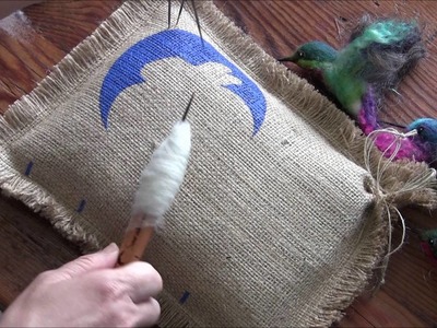 How To Needle Felt a Hummingbird