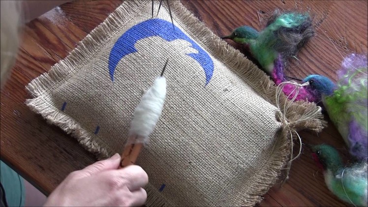 How To Needle Felt a Hummingbird